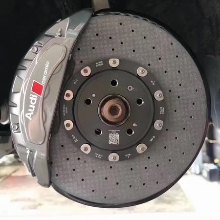 奧迪RS4/RS5原裝Brembo六活塞碳陶瓷套件