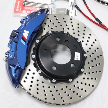 寶馬3改裝Brembo V6活塞HEH 355分體碟套裝